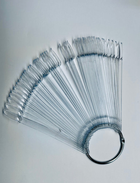 Nail tip display sticks