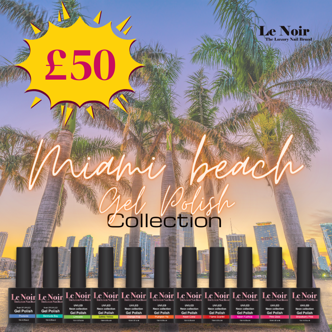 Miami Beach Gel Polish Collection Bundle (11pcs)