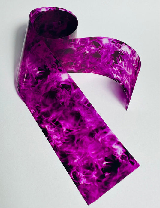 Smoke effect transfer foils