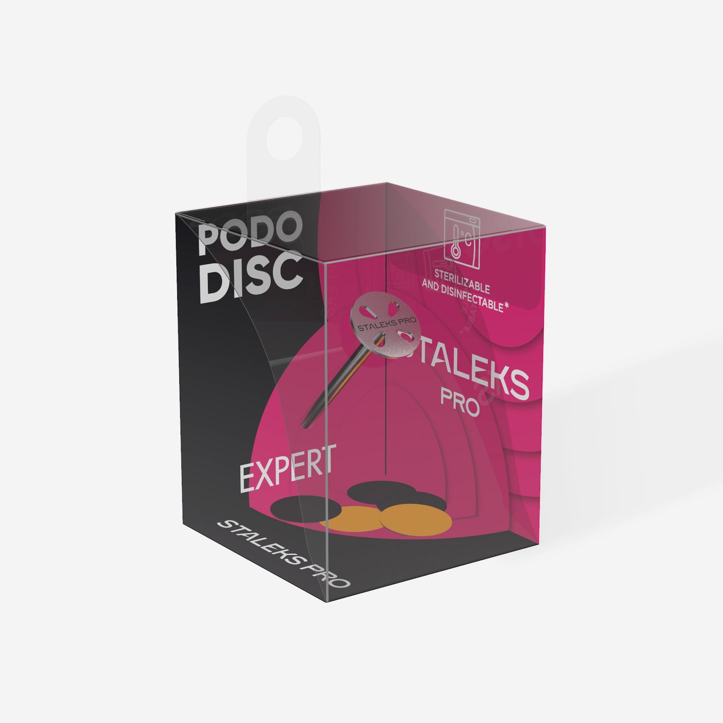 STALEKS PODODISC PEDICURE EXPERT and set of disposable file 180grit