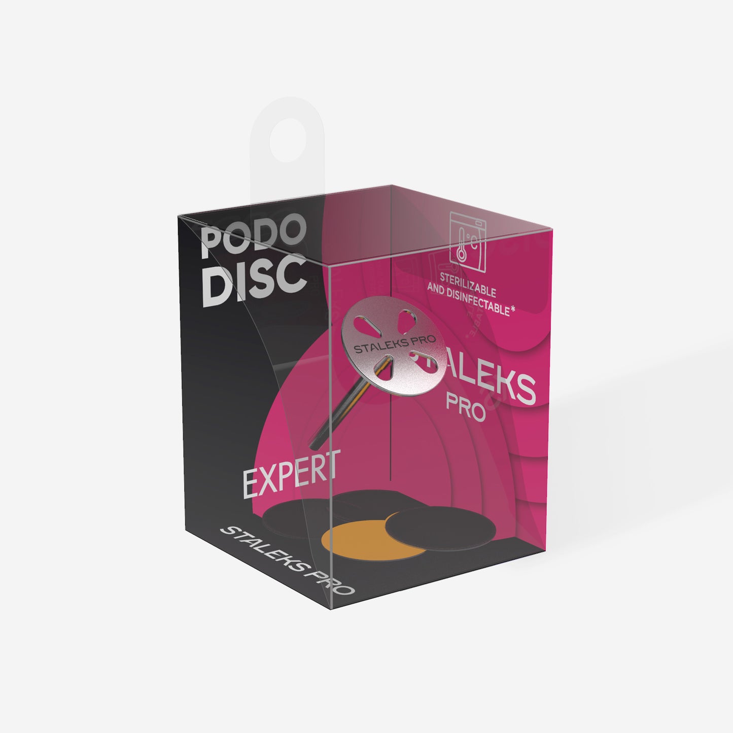 STALEKS PODODISC PEDICURE EXPERT and set of disposable file 180grit