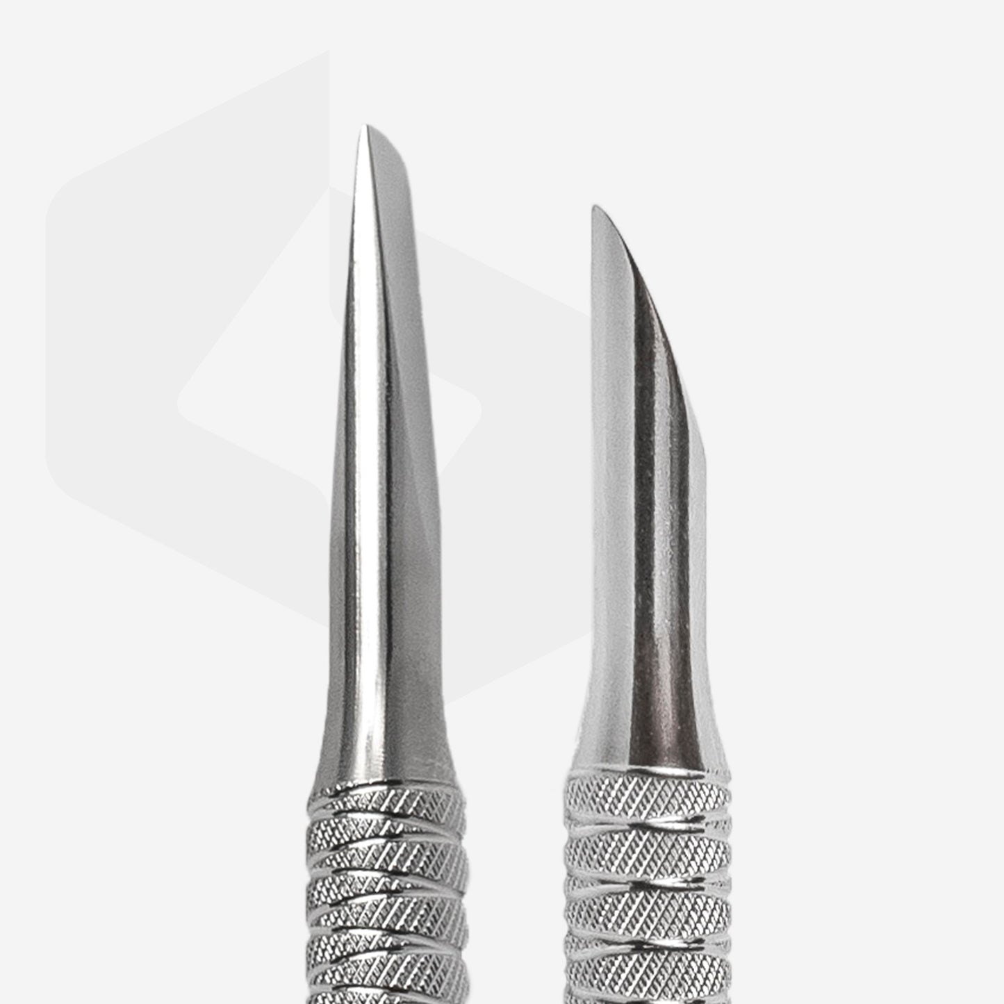 STALEKS Manicure pusher EXPERT 90 TYPE 5 (slant pusher + straight pusher) NEW