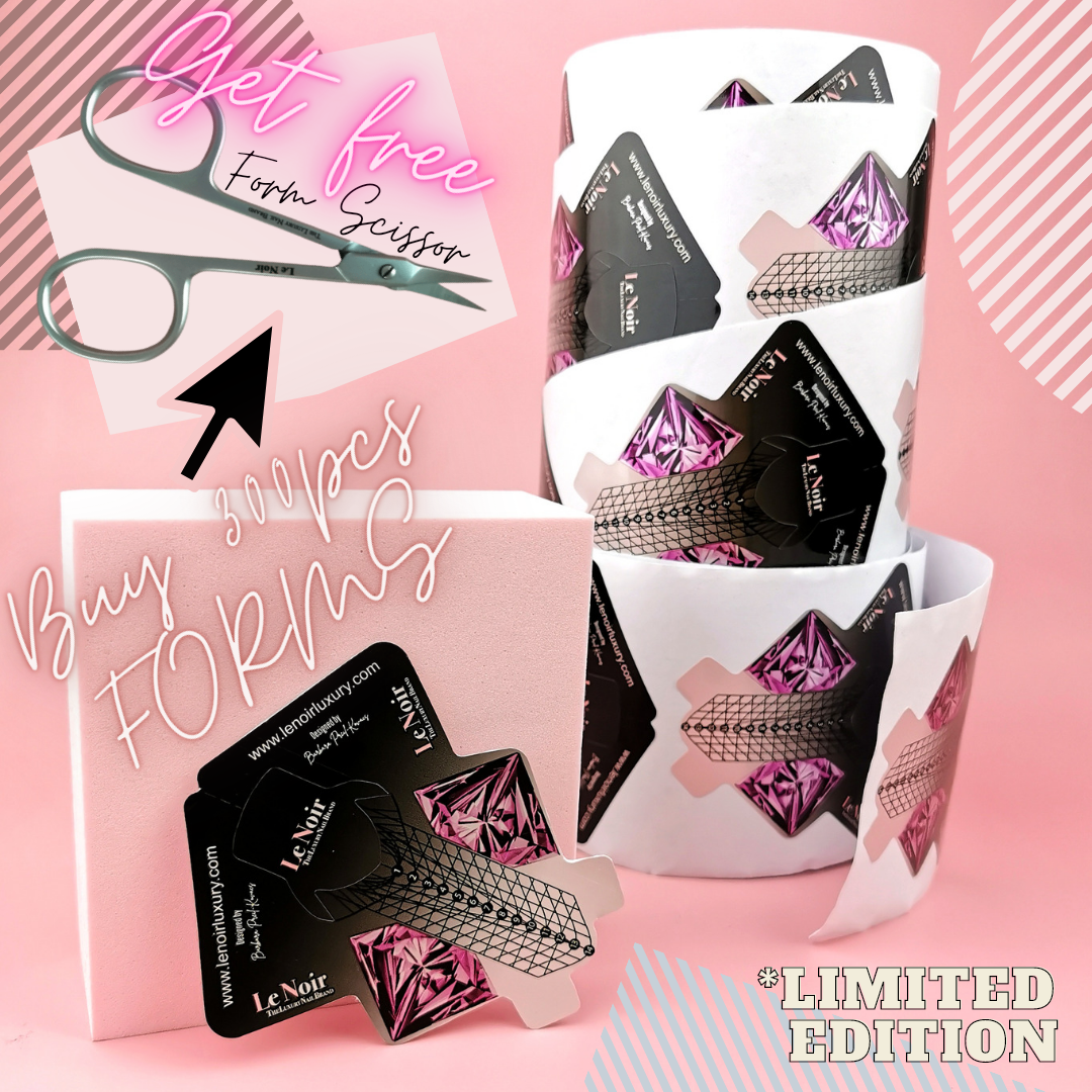 Luxury Diamond 2 in 1 nail Form