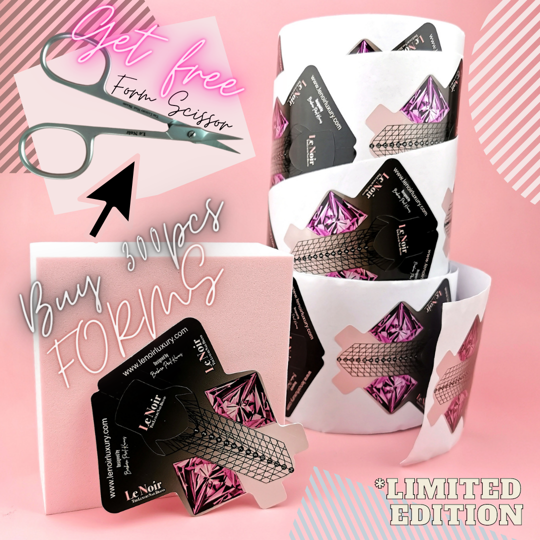 Luxury Diamond 2 in 1 nail Form
