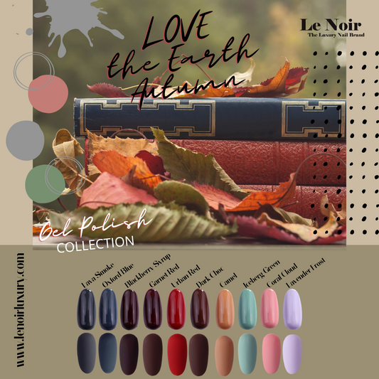 Love the Earth Autumn Gel Polish Collection Bundle (10 pcs)