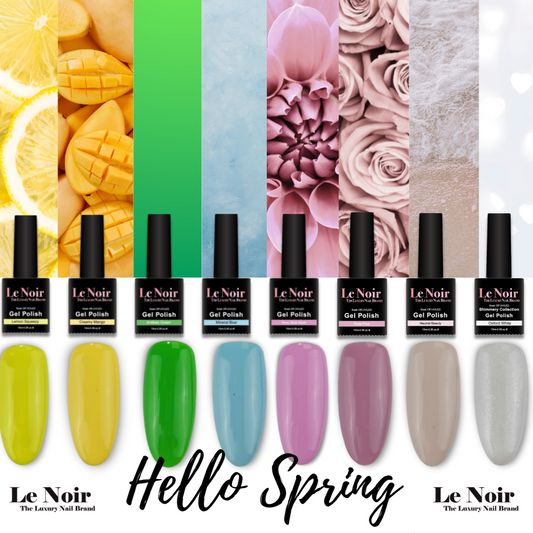Hello  Spring gel polish  collection(8 pcs)