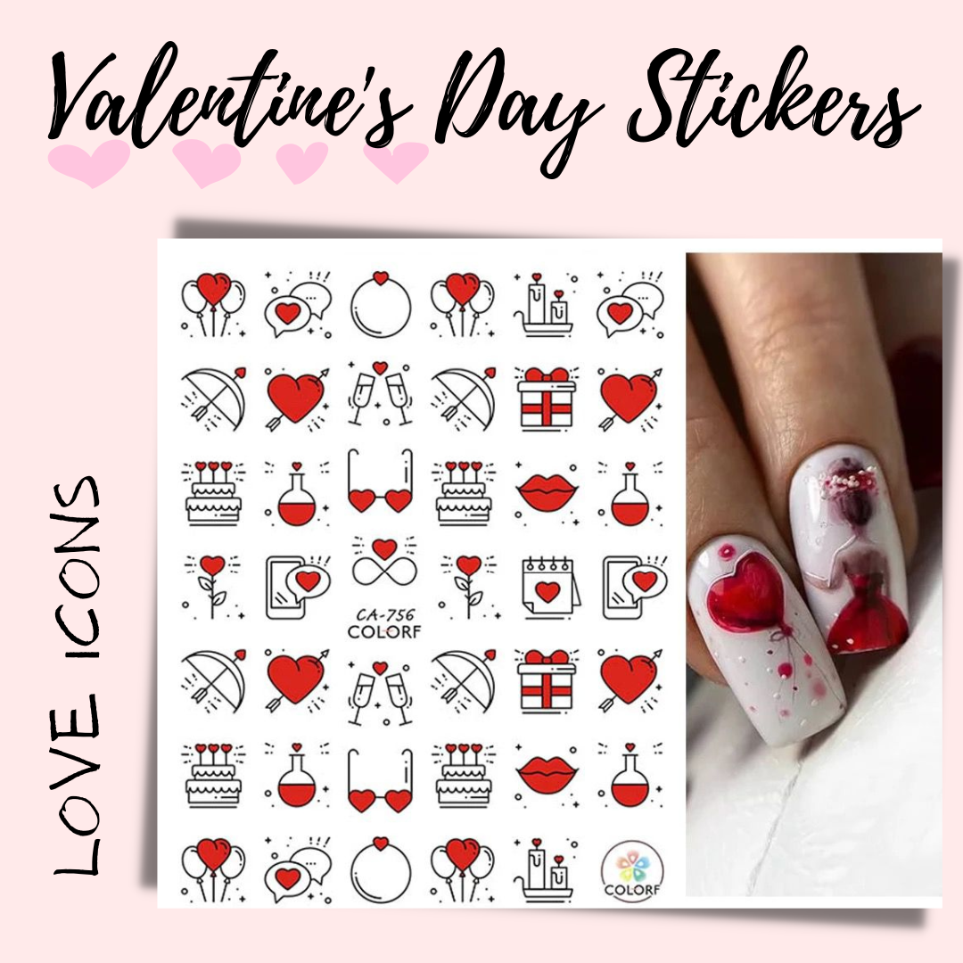 Valentine's Day Stickers