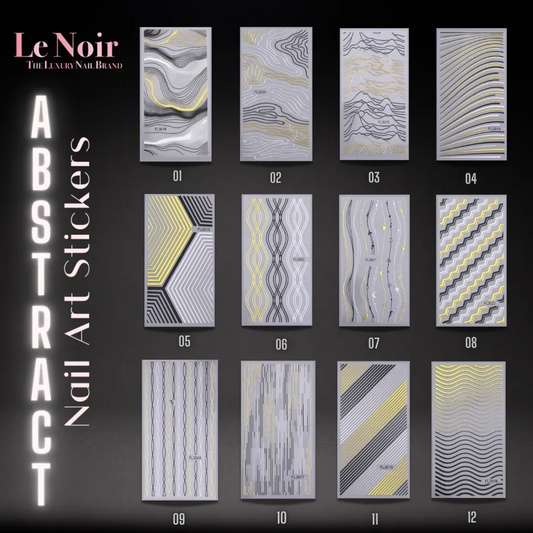 Abstract Nail Art Stickers