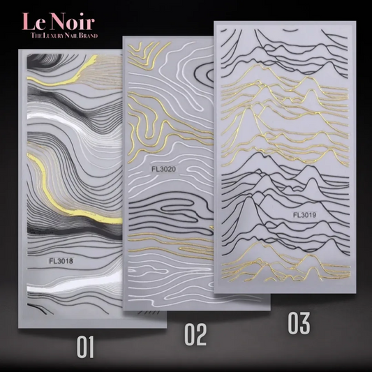 Abstract Nail Art Stickers