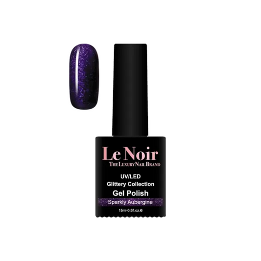 Gel Polish - Sparkly Aubergine