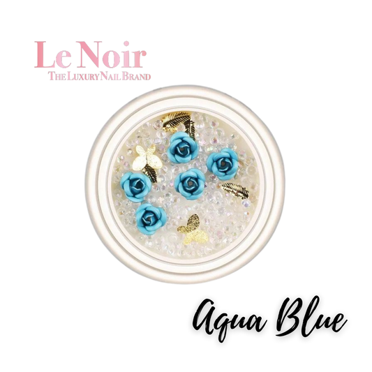 Artificial Roses nail art 3d decoration