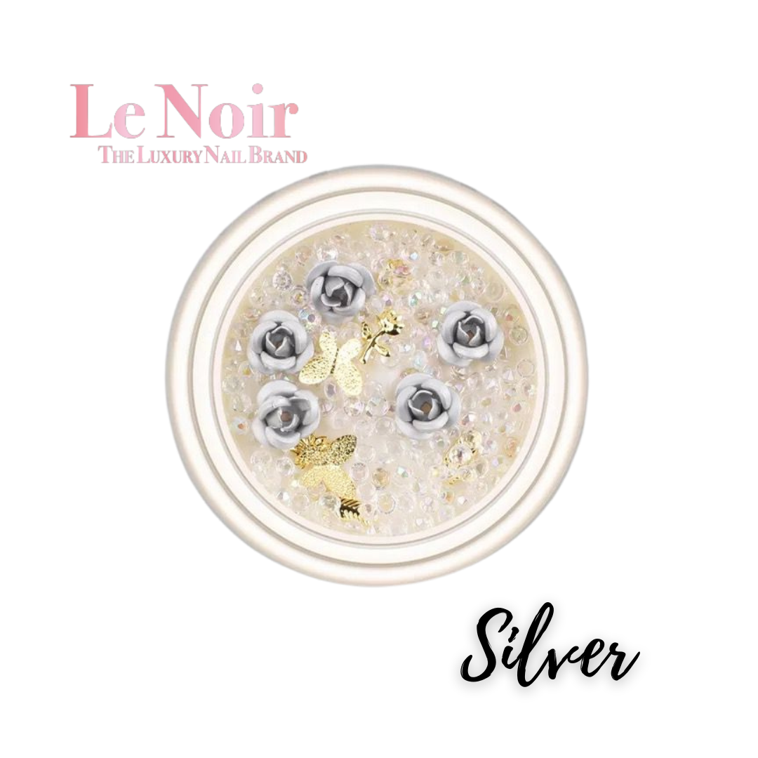 Artificial Roses nail art 3d decoration