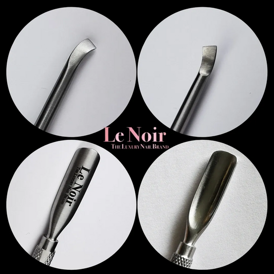 Cuticle pusher & scraper