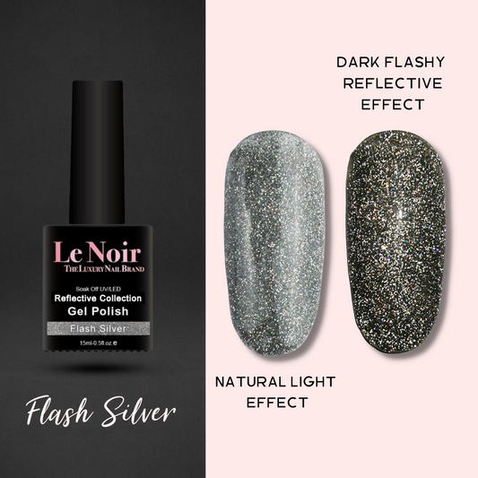 Gel Polish - Flash Silver