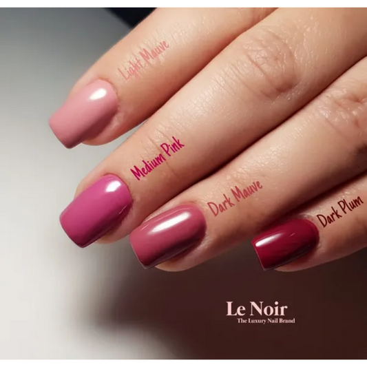 Gel Polish - Medium Pink (Plain)