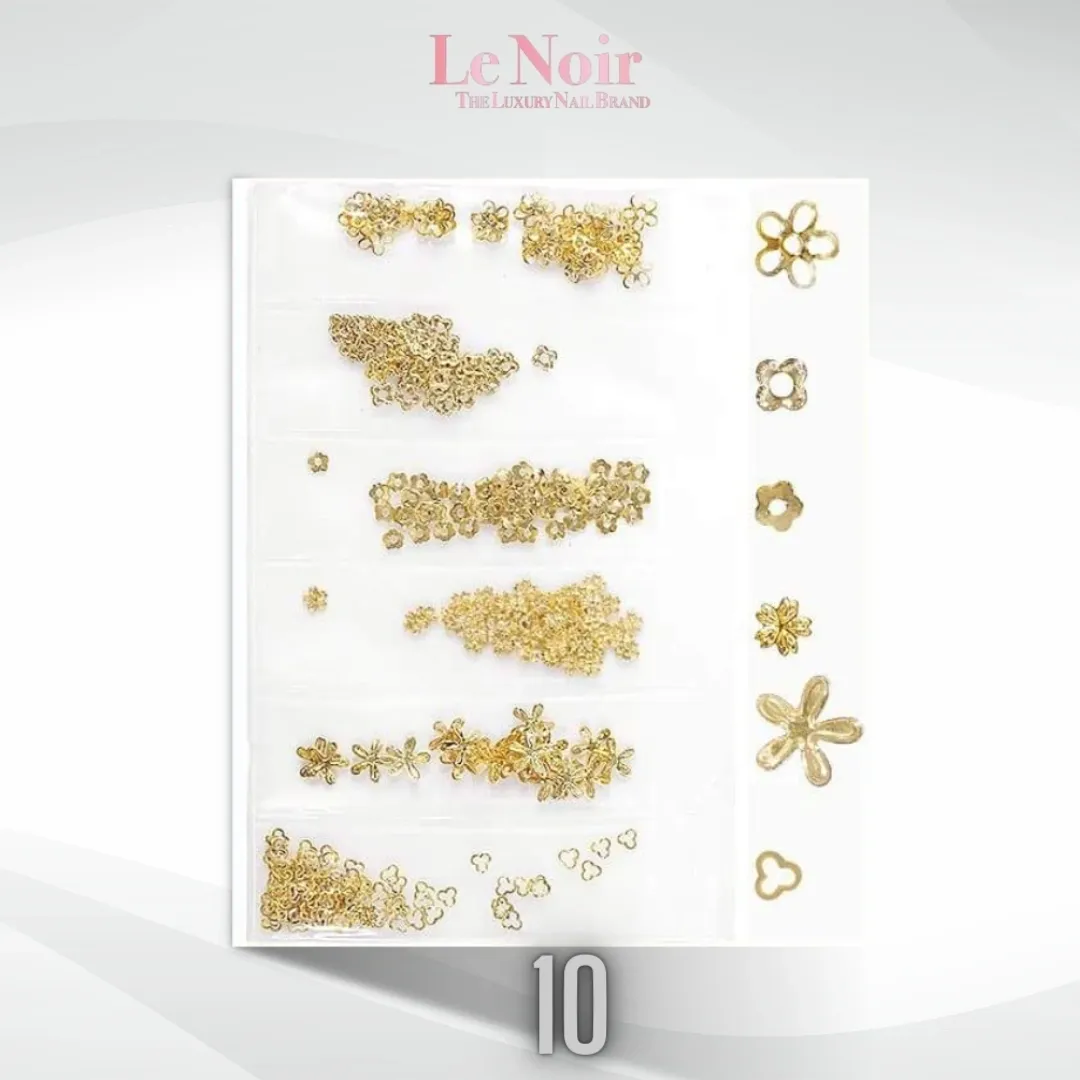 3D Metal Nail Accessories