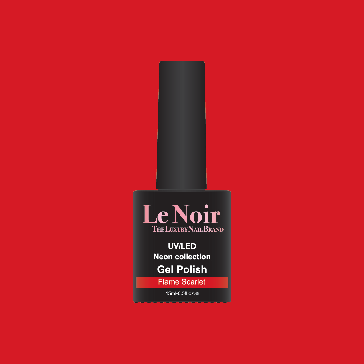 Gel Polish - Flame Scarlet