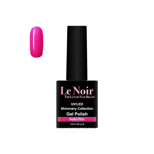 Gel Polish - Neon Pink (Shimmery/Neon)