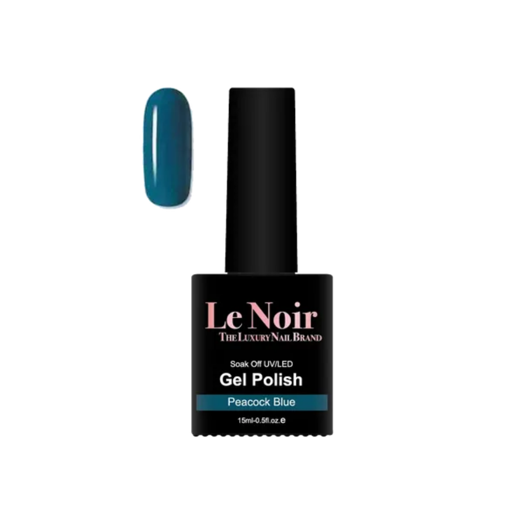 Gel Polish - Peacock Blue
