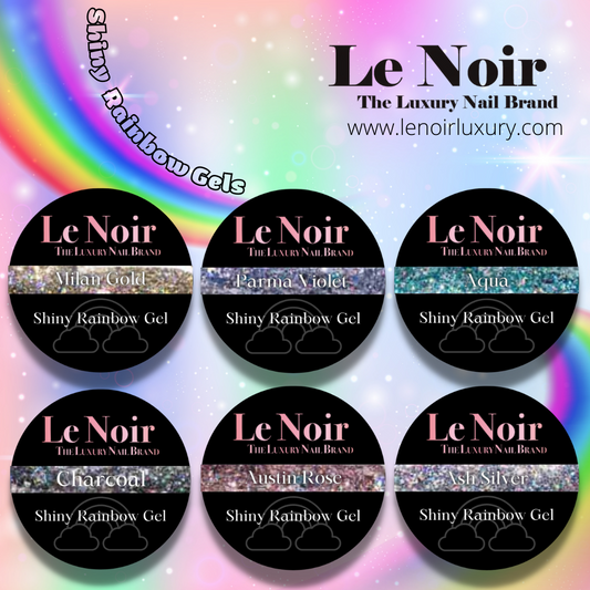 Shiny Rainbow Gels (5 ml)