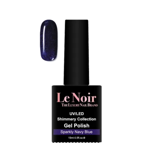Gel Polish - Sparkly Navy Blue