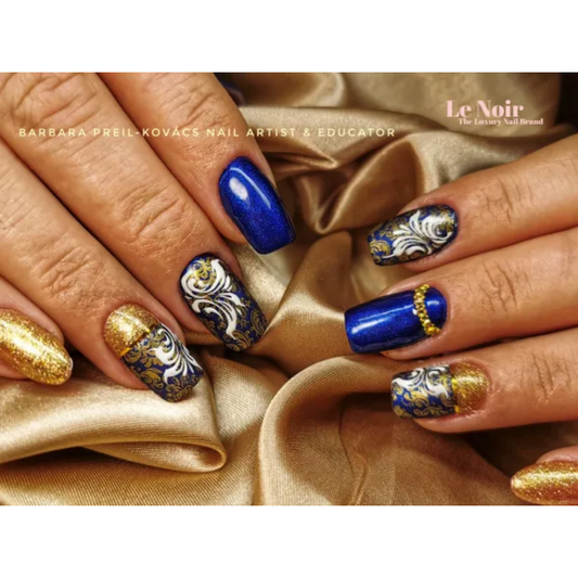 Gel Polish - Sparkly Navy Blue