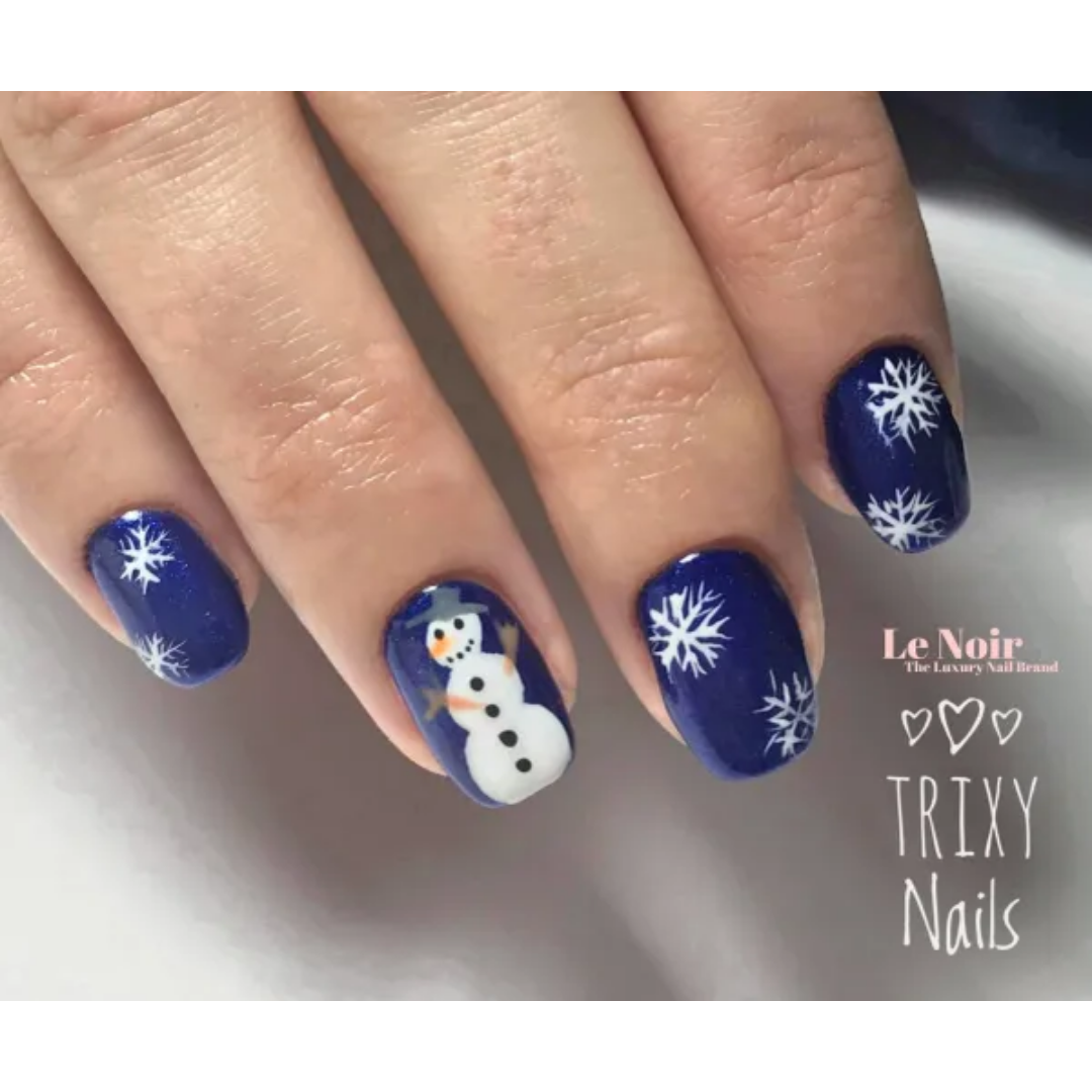 Gel Polish - Sparkly Navy Blue