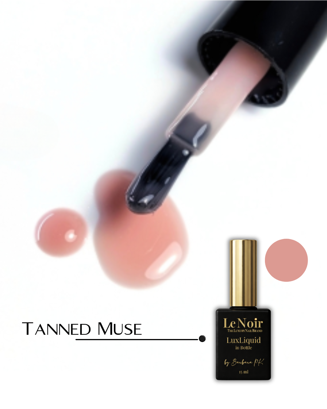 Luxliquid in Bottle by Barbara PK 15ml/ Self-Levelling Liquid Polygel