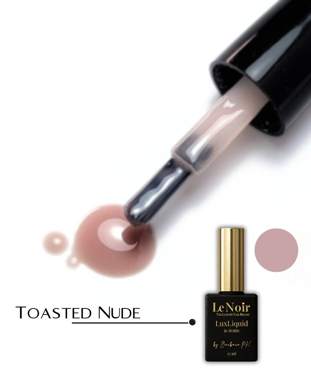 Luxliquid in Bottle by Barbara PK 15ml/ Self-Levelling Liquid Polygel