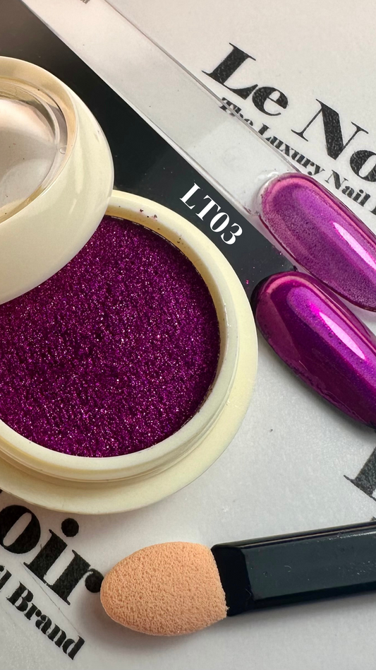 Laser effects chrome powder purple LT03