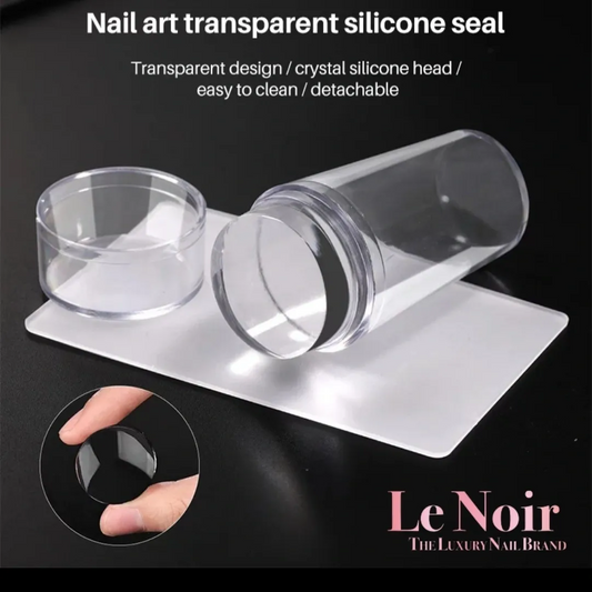 Nail Art Stamper Transparent Silicone Seal