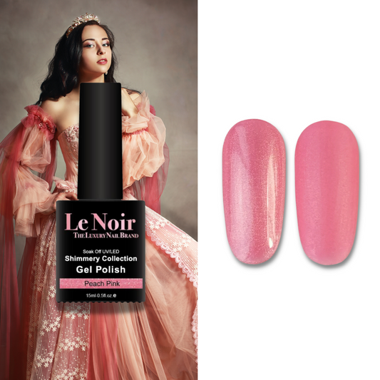 Gel Polish - Peach Pink (15 ml)